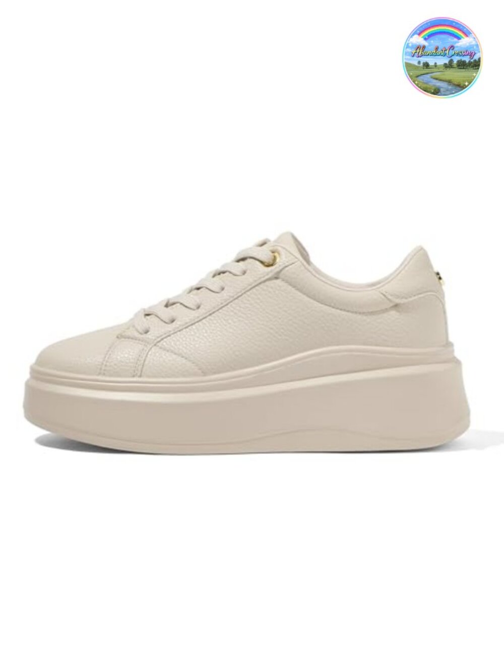Platform Fashion Sneakers Thick Sole Lace-Up Tennis Shoes Comfortable